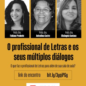 Acesse a Live do Curso de Licenciatura em Letras – Português, amanhã(21/05) às 19h