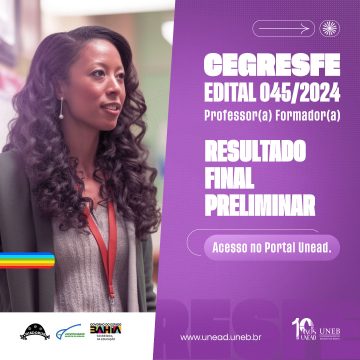 CEGRESFE – Edital 045/2024 Professor(a) Formador(a) – Resultado Final Preliminar