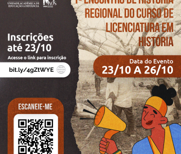 Licenciatura em História da UNEAD realiza 1° Encontro de História Regional