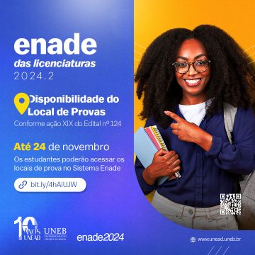 Enade Das Licenciaturas 2024.2: Unead divulga orientações para acesso de local de prova